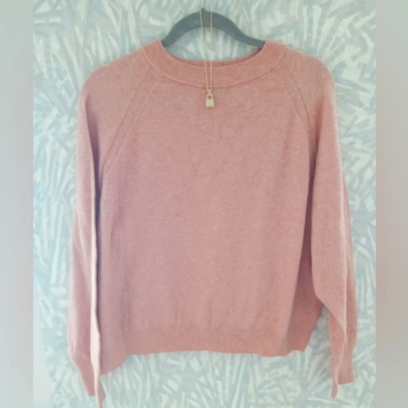 a new day Sweaters - A New Day, Women's sweater, size XL, color heather pink